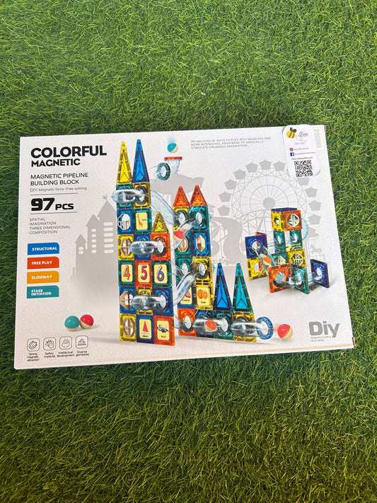 Colorful magnetic 97 pcs