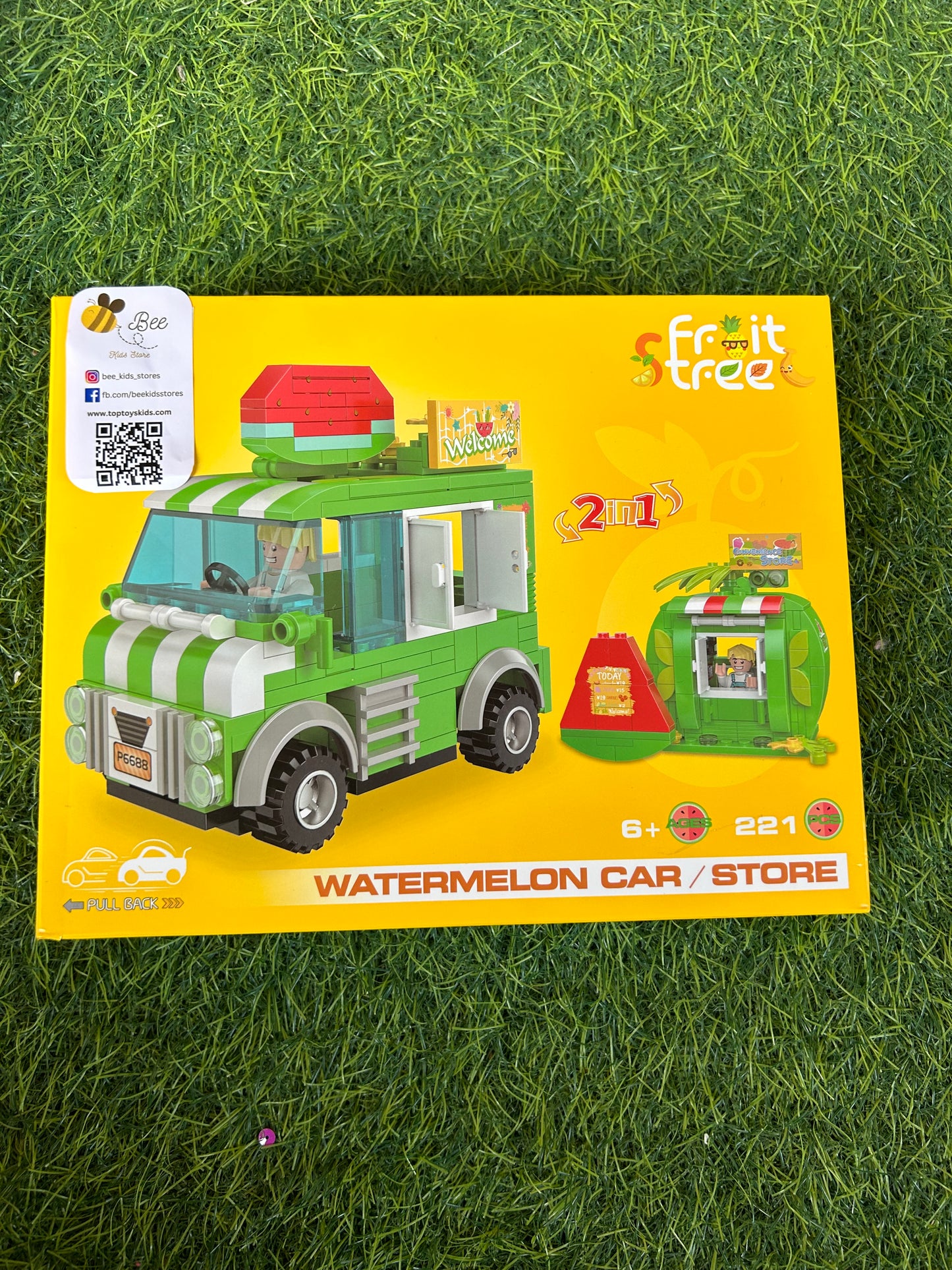 2 in 1 Lego fruit store