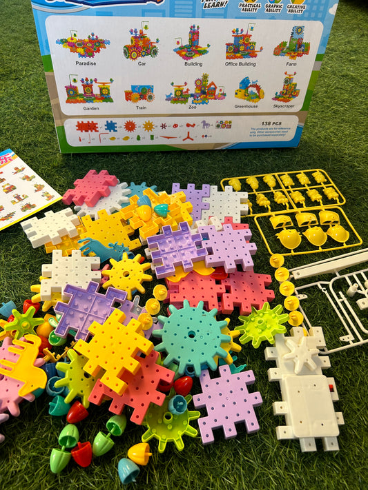 Building blocks 138 pcs