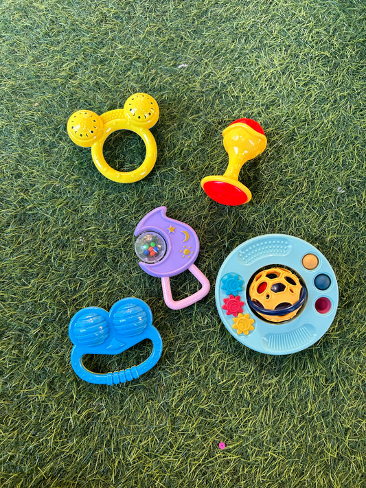 Baby rattle 5 pcs