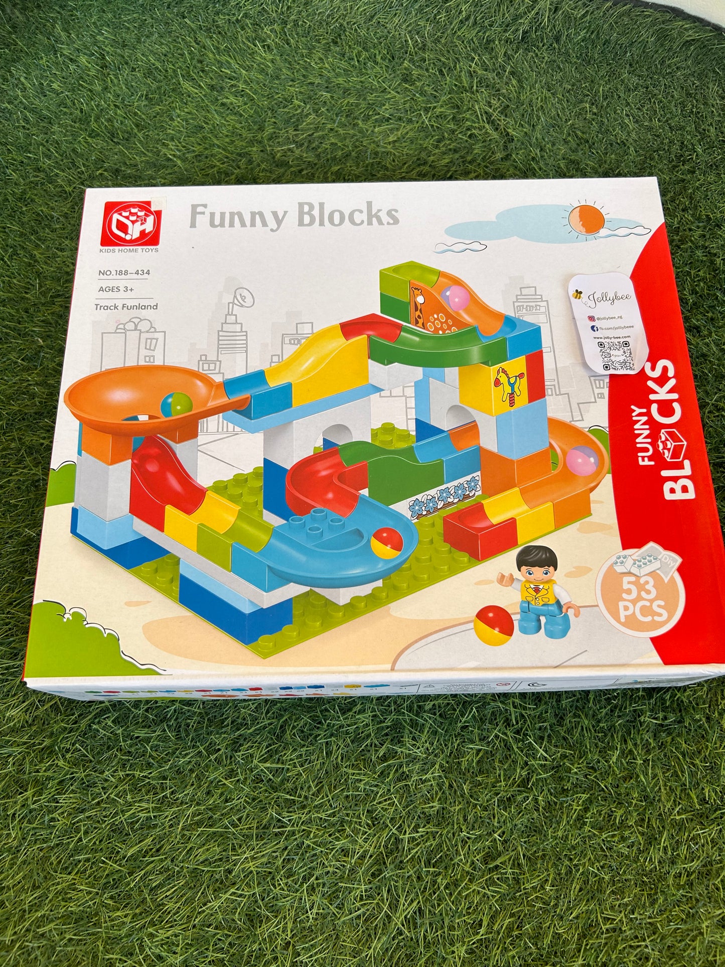 Funny blocks 53 pcs