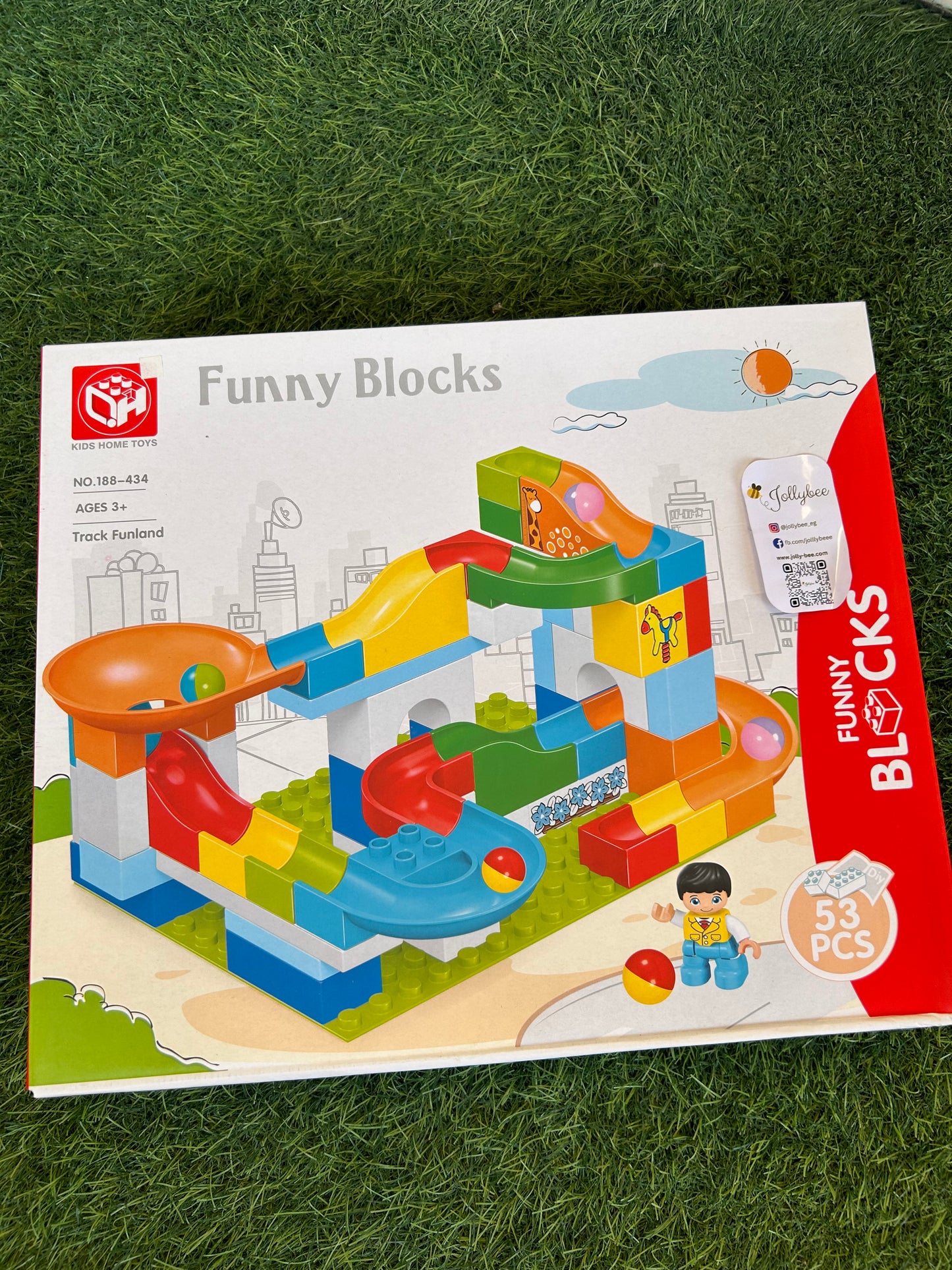 Funny blocks 53 pcs